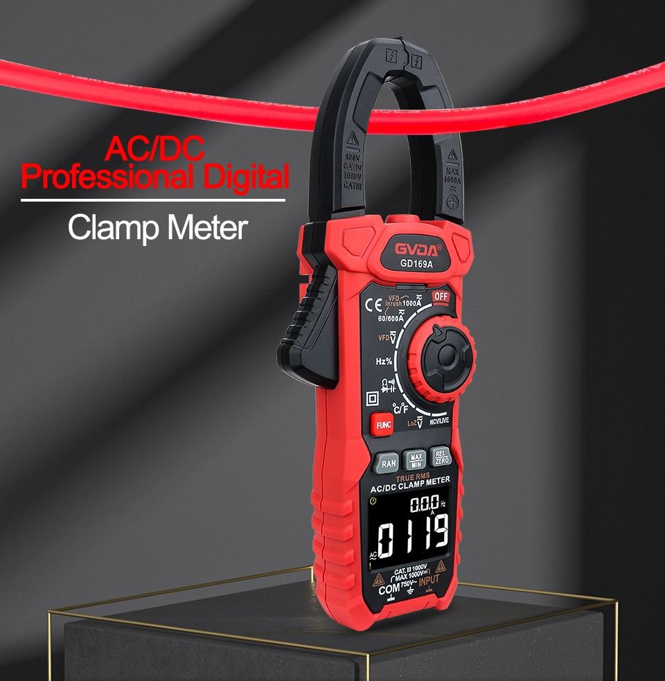 1. Digital AC DC Clamp meter