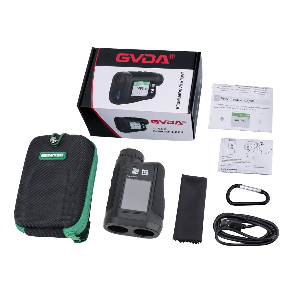 5. Rechargeable rangefinder 5. Rechargeable rangefinder