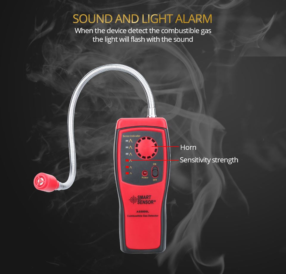 Populär AS8800L Combustilble gasdetektor