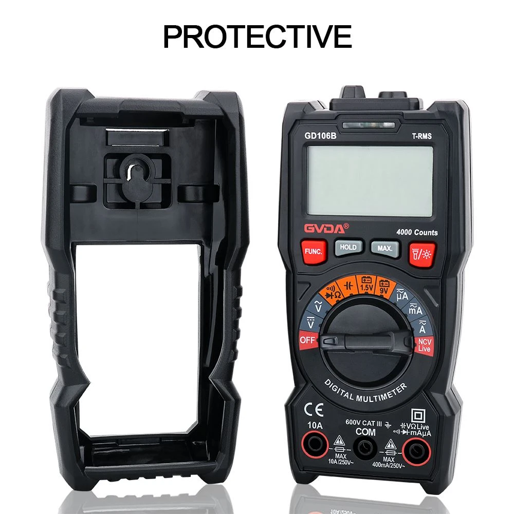 Likströmsmätning med digital multimeter