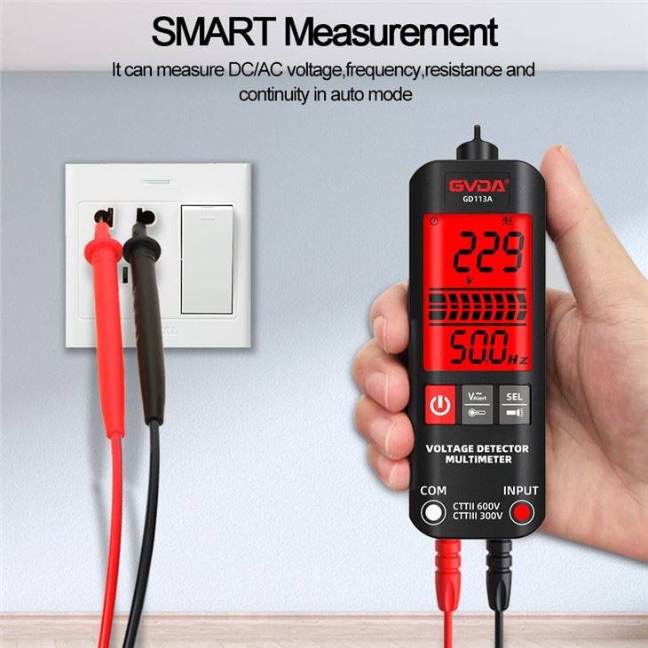 Smart Voltage Detector Tester Multimeter