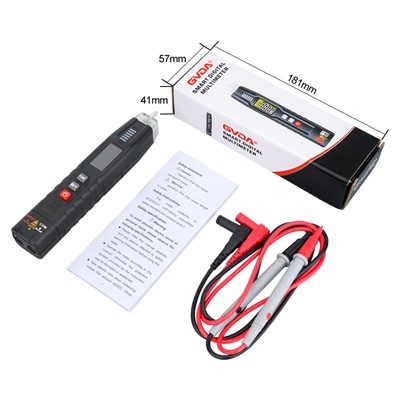Under vilka omständigheter är en multimeter förbjuden att användas?